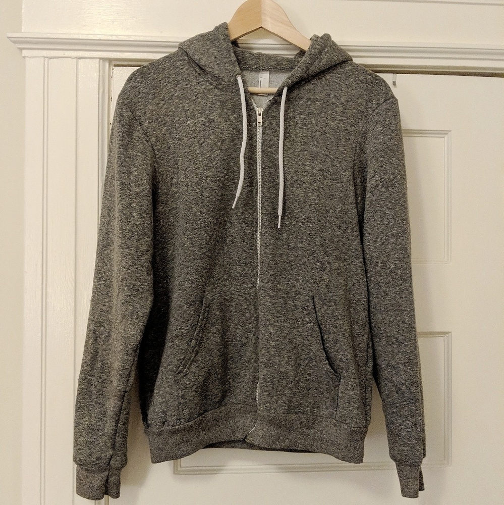American Apparel Zip Up Hoodie